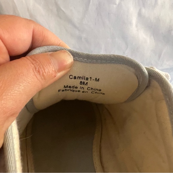 Talbots Camila Sneakers Athletic Tennis Shoes Womens 8M Light Blue - Picture 6 of 6